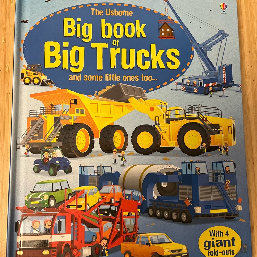 The Usborne Book of Big Trucks